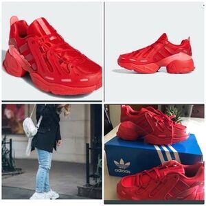 ‼️WOW‼️ADIDAS EQT GAZELLE RED CHUNKY SNEAKERS‼️BRAND NEW‼️